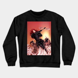 Black Amazon of Mars Crewneck Sweatshirt